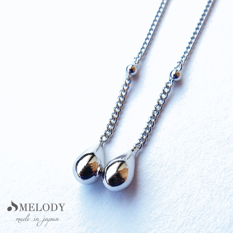 シルバー色 | アメリカンピアス 日本製 チェーンピアス | Melody　Accessory