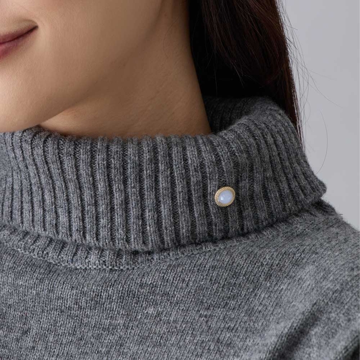 ブローチ ピン スナップボタン | Melody　Accessory | 詳細画像3 