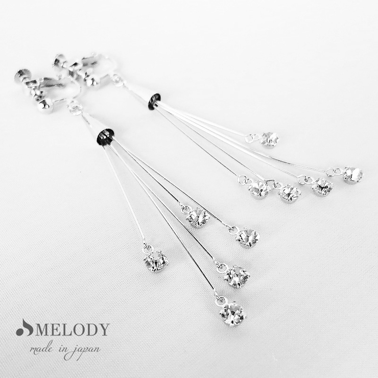ピアス イヤリング 5粒 | Melody　Accessory | 詳細画像8 