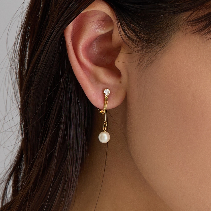 イヤリング ピアス 純チタン[品番：MLOA0001460]｜Melody Accessory