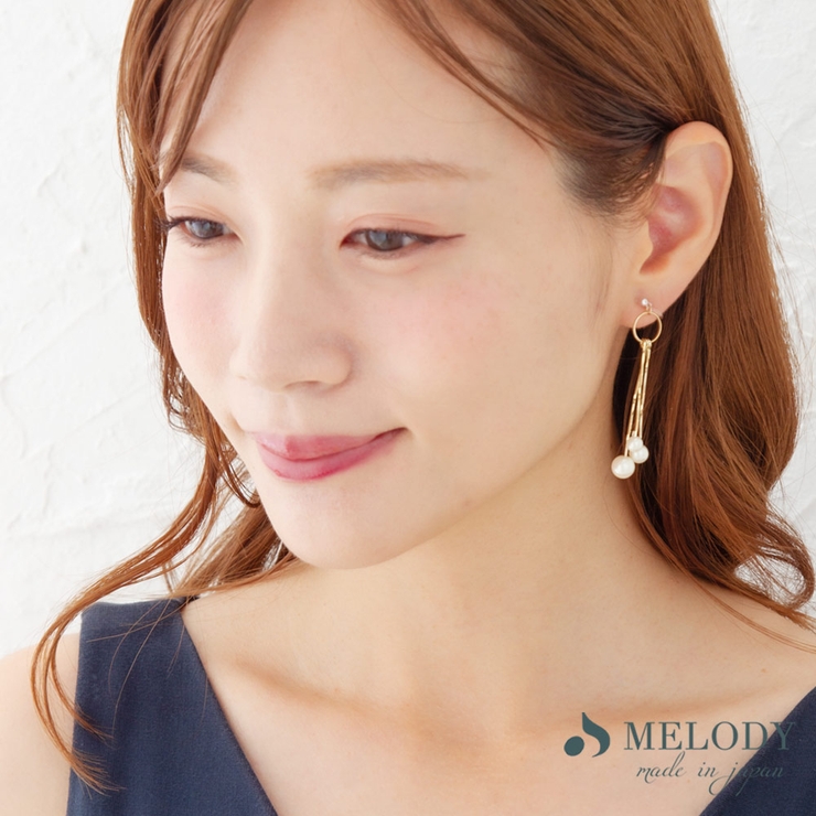 金属アレルギー対応 ノンホールピアス 樹脂[品番：MLOA0001792]｜Melody  Accessory（メロディーアクセサリー）のレディースファッション通販｜SHOPLIST（ショップリスト）