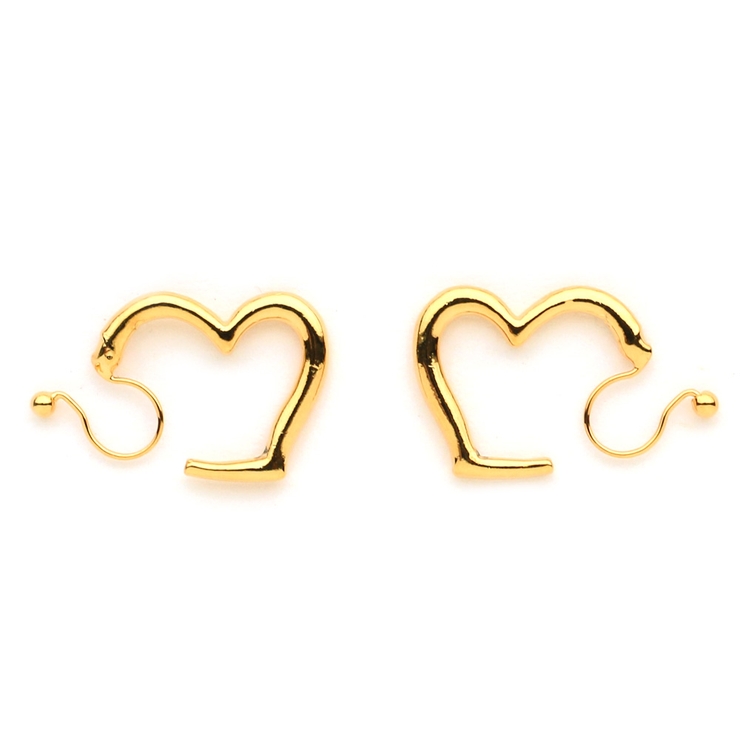 イヤリング ピアス オープンハート | Melody　Accessory | 詳細画像1 
