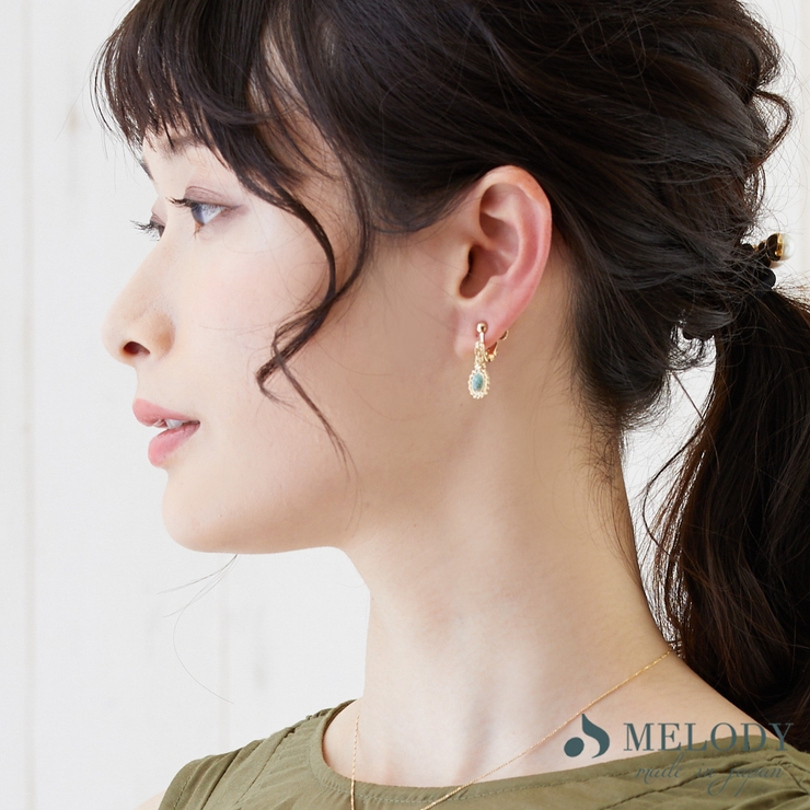 イヤリング ピアス ターコイズ | Melody　Accessory | 詳細画像4 