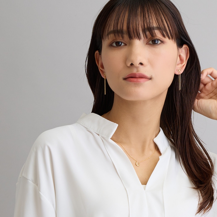 リボン イヤリング ピアス | Melody　Accessory | 詳細画像5 