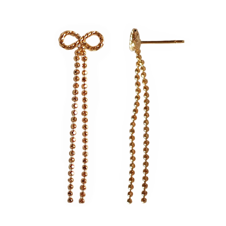 リボン イヤリング ピアス | Melody　Accessory | 詳細画像9 