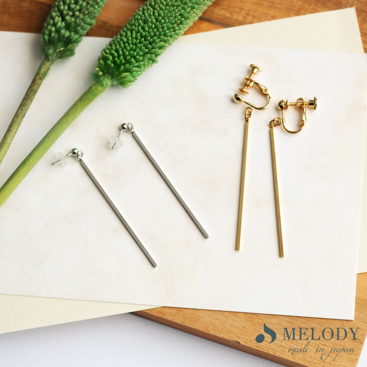 イヤリング ロングバー スティック | Melody　Accessory | 詳細画像4 