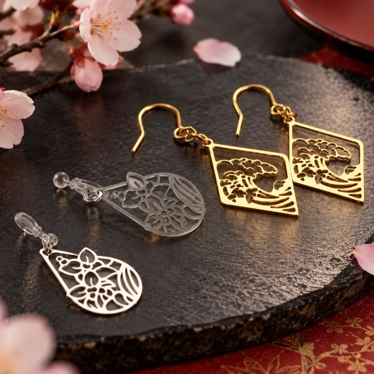 ピアス イヤリング 和風 | Melody　Accessory | 詳細画像2 