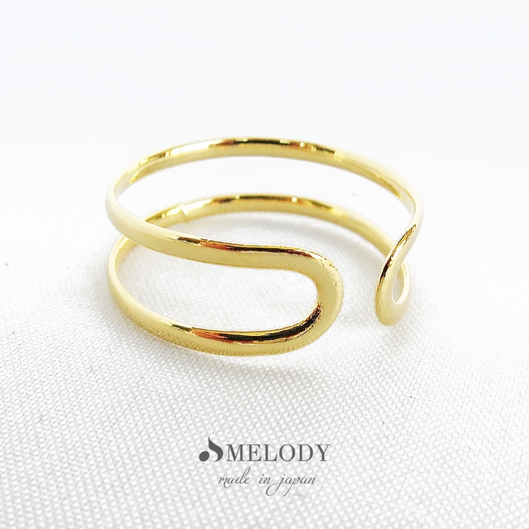 ゴールド色 | 指輪 レディース フリーサイズ | Melody　Accessory