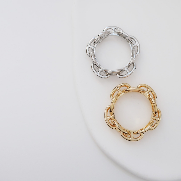 スカーフリング アンカーチェーン マリンチェーン | Melody　Accessory | 詳細画像3 