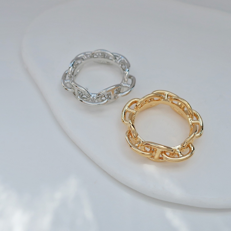 スカーフリング アンカーチェーン マリンチェーン | Melody　Accessory | 詳細画像4 