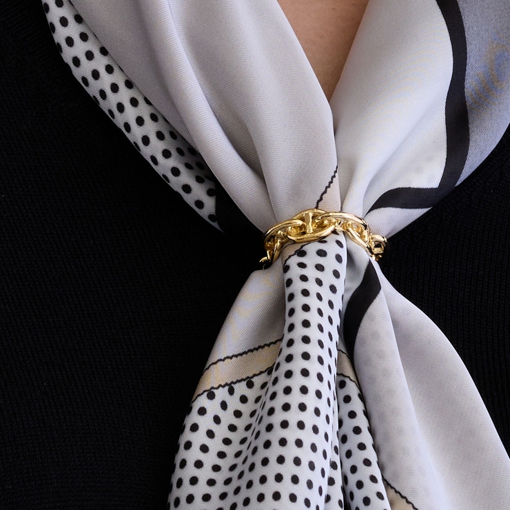 スカーフリング アンカーチェーン マリンチェーン | Melody　Accessory | 詳細画像7 