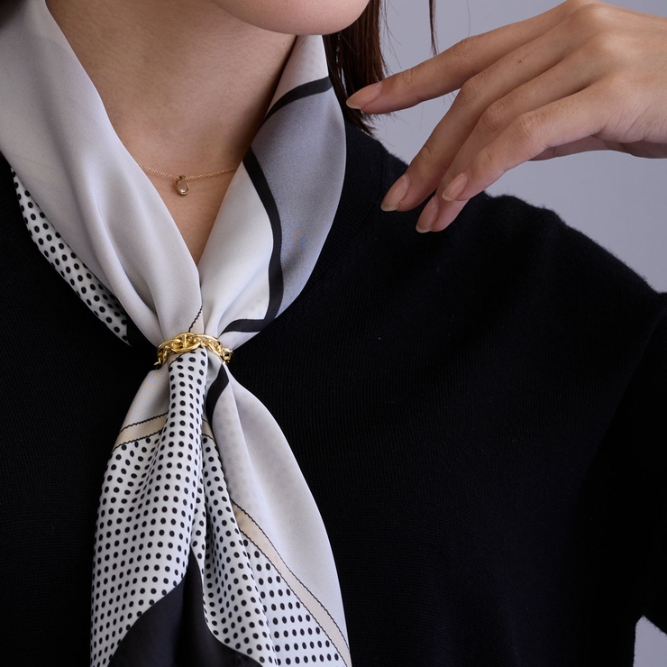 スカーフリング アンカーチェーン マリンチェーン | Melody　Accessory | 詳細画像5 