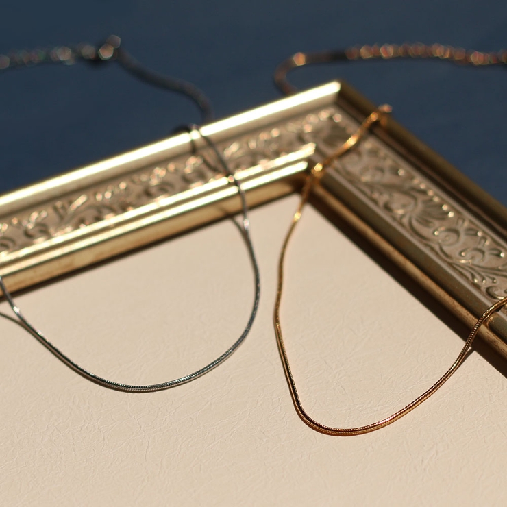 ステンレス ネックレス K18GP | Melody　Accessory | 詳細画像5 