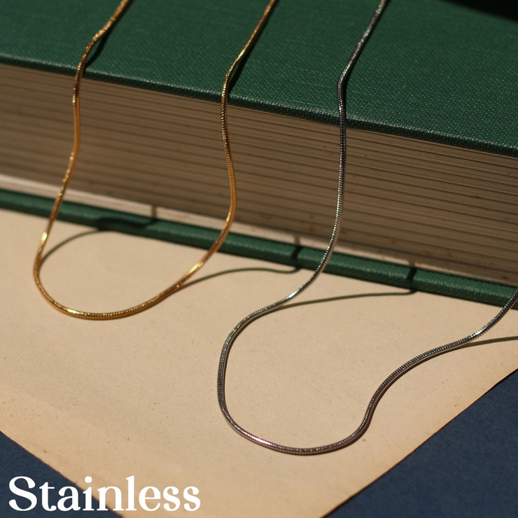 ステンレス ネックレス K18GP | Melody　Accessory | 詳細画像2 