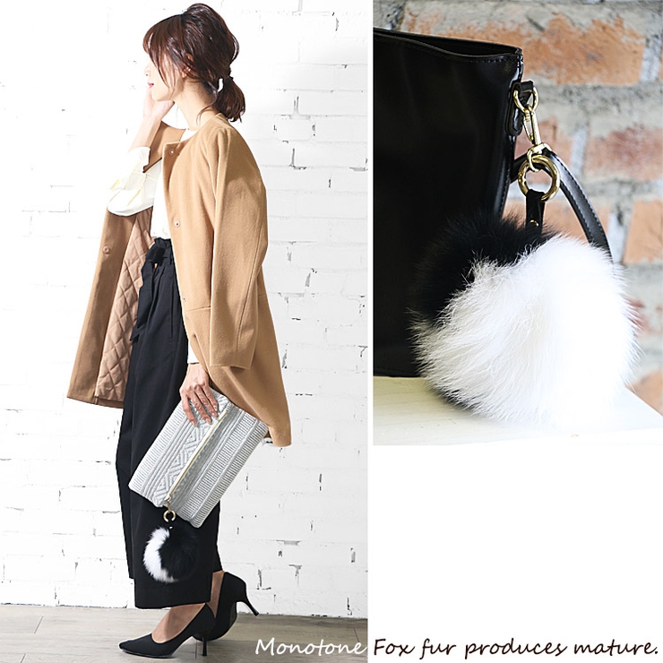 ファーチャーム フォックスファー アクセサリー | mili an deni | 詳細画像5 