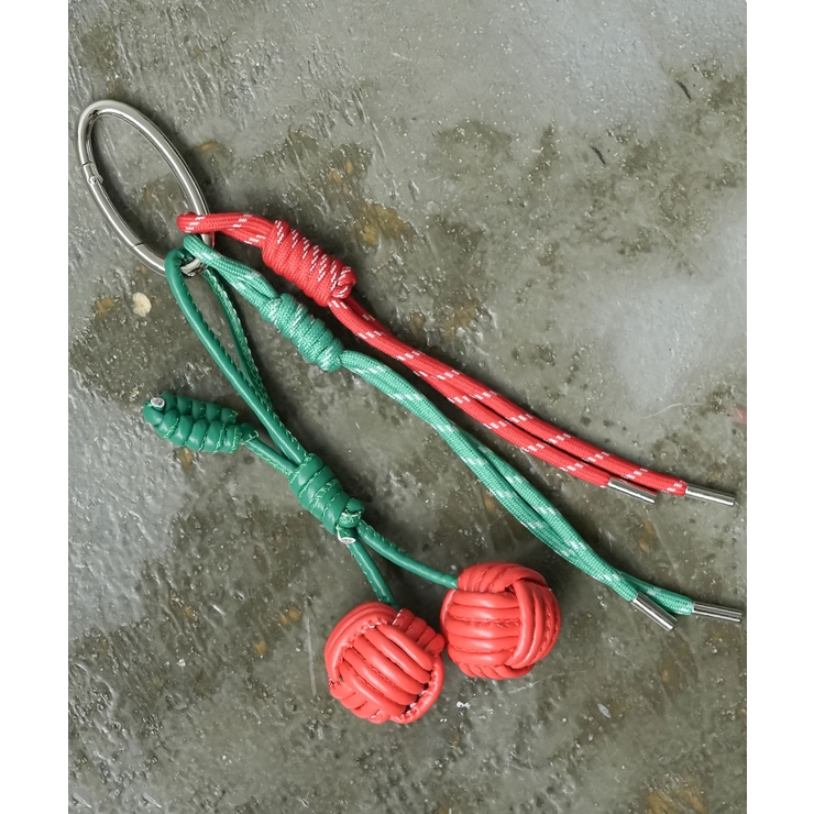 レッド | さくらんぼチャーム バッグチャーム キーチャーム | mili an deni