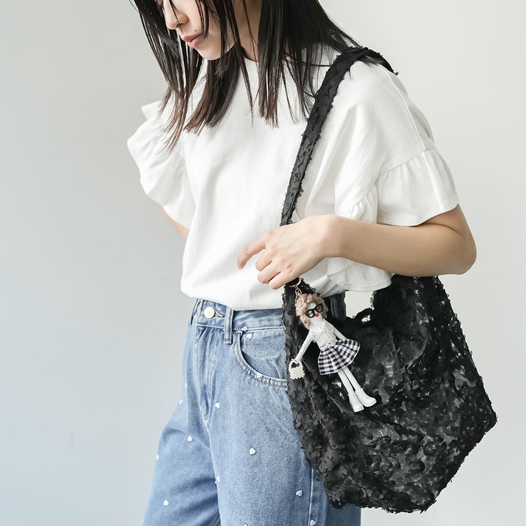 レディドールチャーム バッグチャーム チュールレース | mili an deni | 詳細画像9 