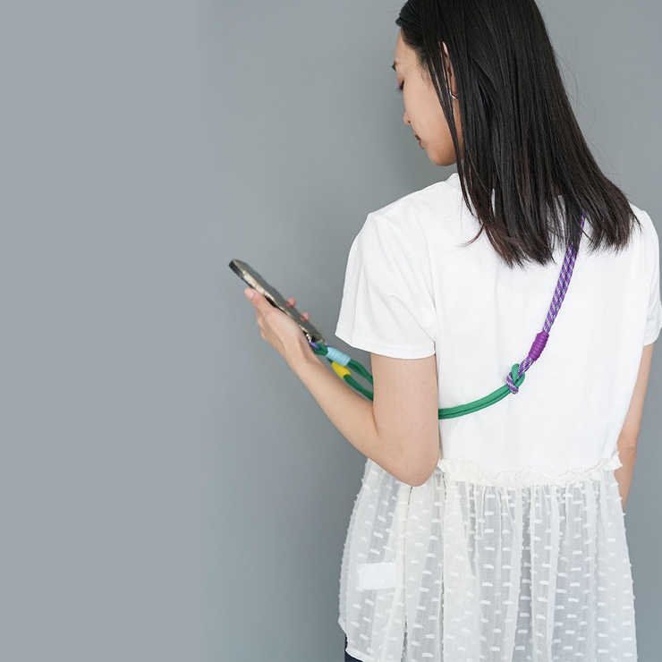 カラフルロープストラップ マルチストラップ スマホ | mili an deni | 詳細画像8 