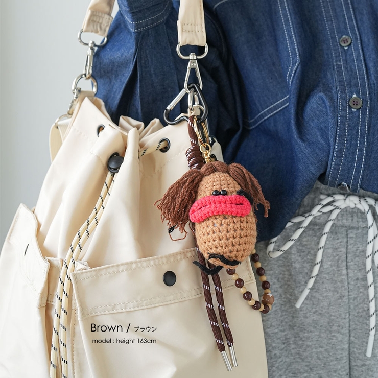 ニットモンスターチャーム バッグチャーム スマホチャーム | mili an deni | 詳細画像5 