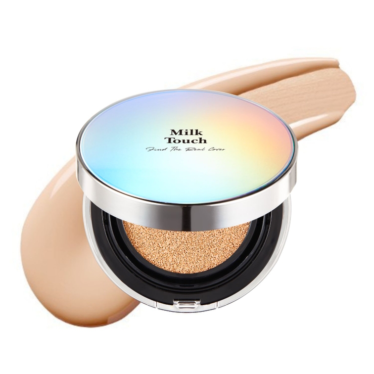【01ピュアベージュ】ファインド ザ リアルカバークッション[品番：MLKE0000011]｜Milk Touch（ミルクタッチ）のレディース