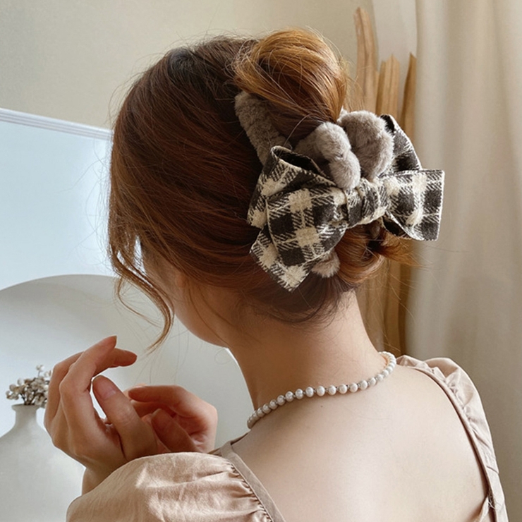 大きめリボンヘアクリップまとめ髪秋冬 [品番：II000008004]｜Miniministore（ミニミニストア）のレディースファッション通販｜SHOPLIST（ショップリスト）