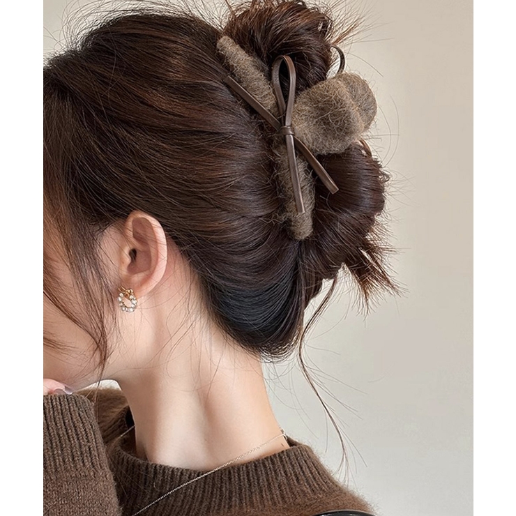 ヘアクリップバンスクリップ秋冬レディース | Miniministore | 詳細画像2 