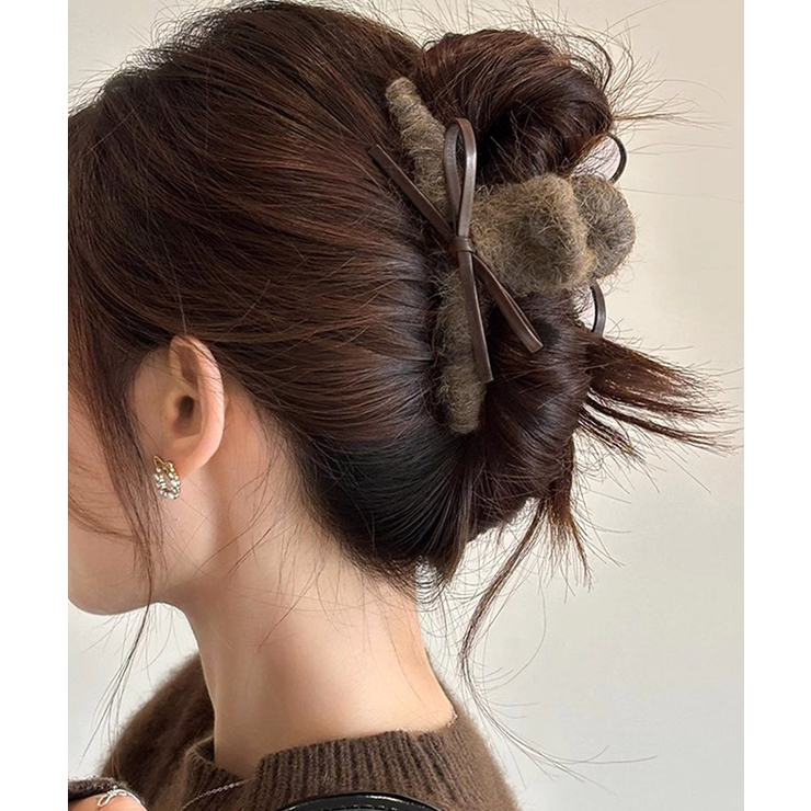 ヘアクリップバンスクリップ秋冬レディース | Miniministore | 詳細画像3 