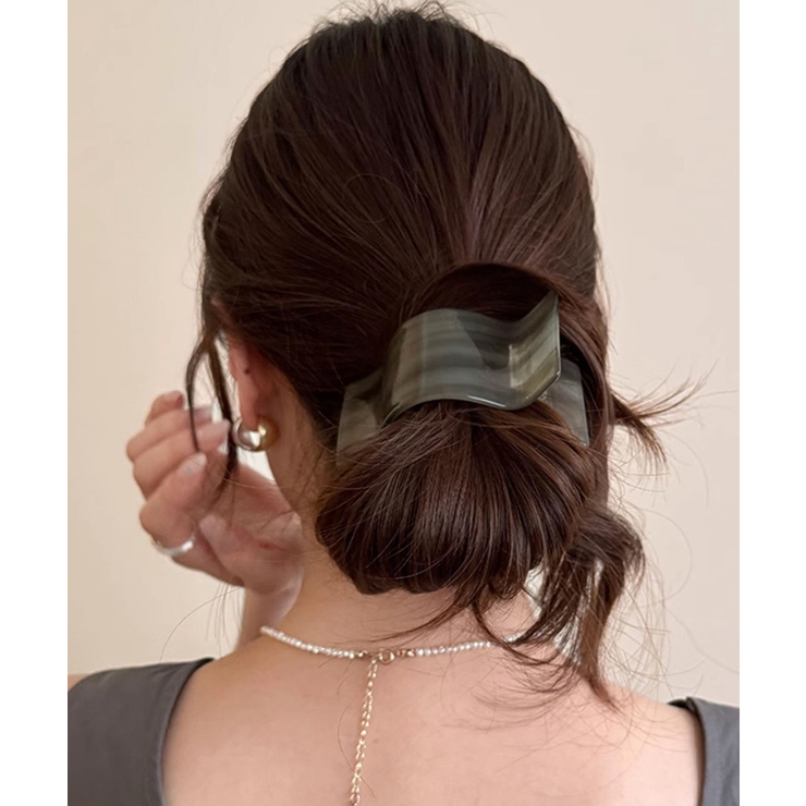 韓国風レトロヘアクリップ バンスクリップ | Miniministore | 詳細画像7 