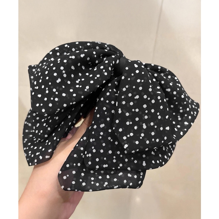 ドット柄リボンバンスクリップヘアクリップ | Miniministore | 詳細画像11 