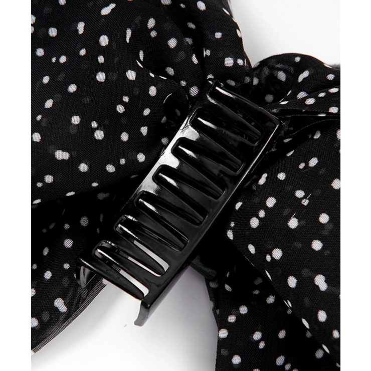 ドット柄リボンバンスクリップヘアクリップ | Miniministore | 詳細画像13 