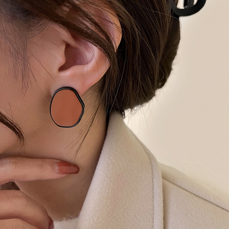 サークルプレートピアス レディースレトロ | Miniministore | 詳細画像10 