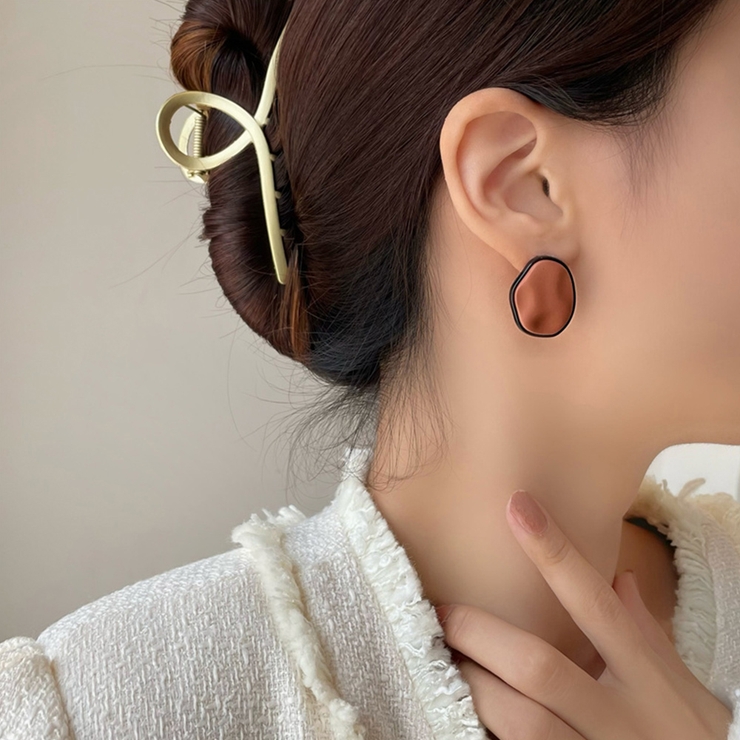 サークルプレートピアス レディースレトロ | Miniministore | 詳細画像11 