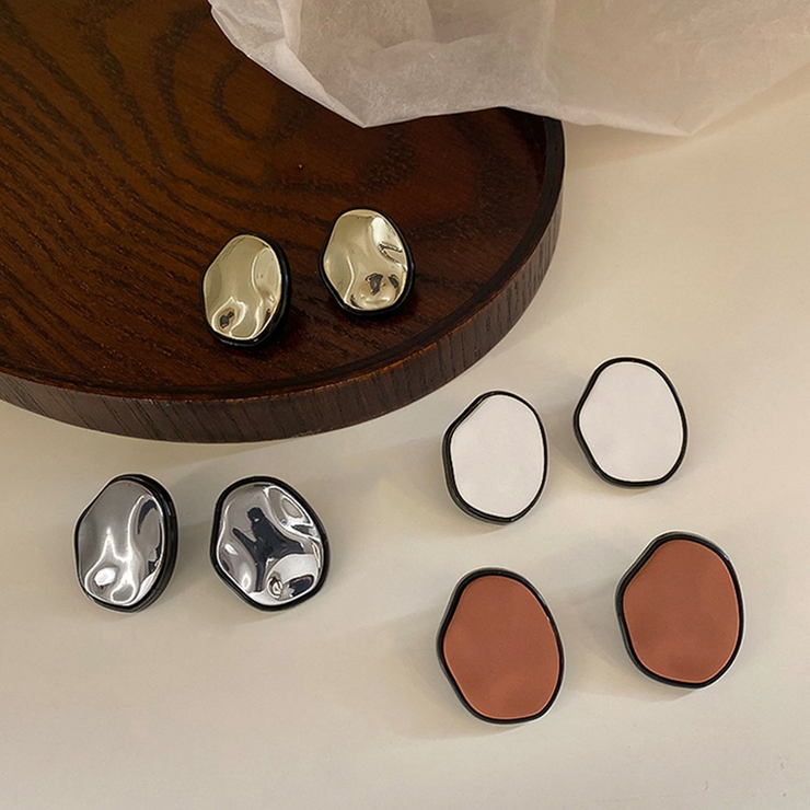 サークルプレートピアス レディースレトロ | Miniministore | 詳細画像13 