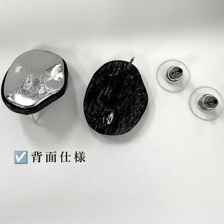 サークルプレートピアス レディースレトロ | Miniministore | 詳細画像4 