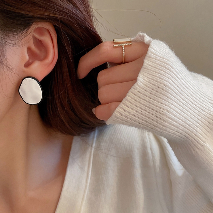 サークルプレートピアス レディースレトロ | Miniministore | 詳細画像9 