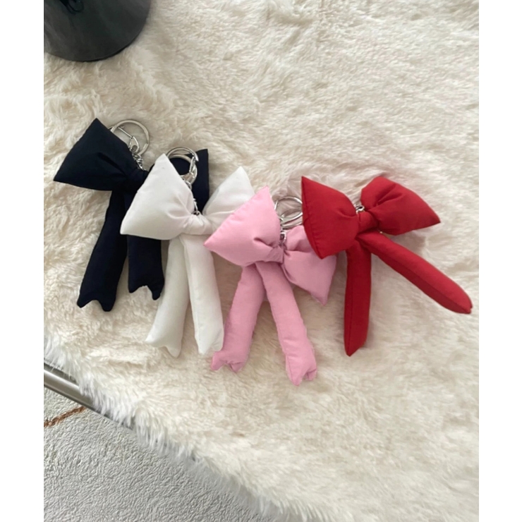 ぷくぷくリボンバッグチャーム 4色セット | Miniministore | 詳細画像17 