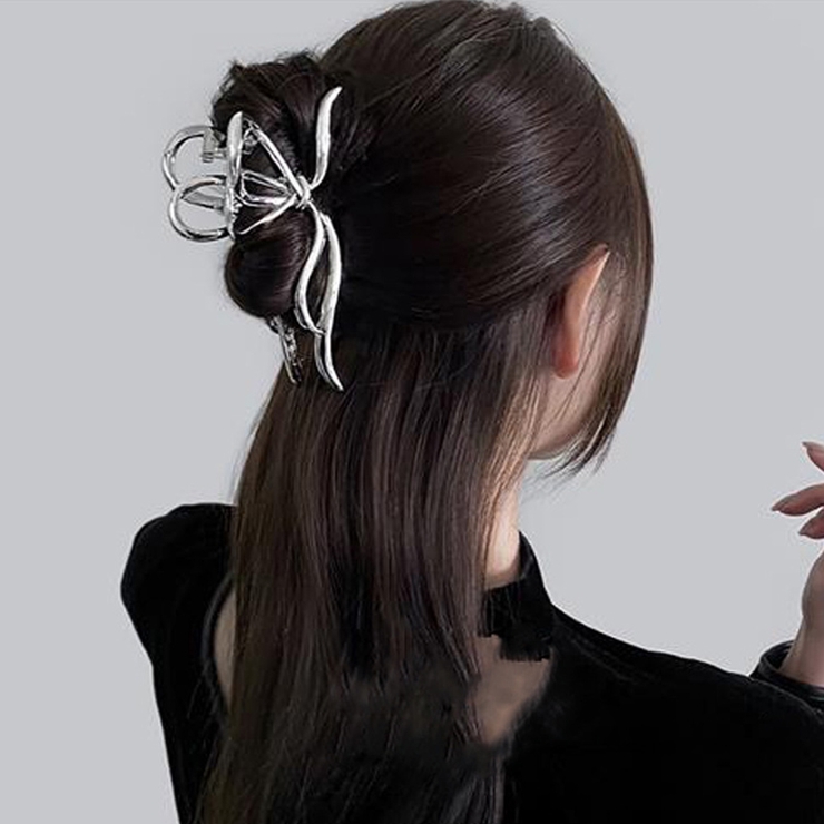 メタルヘアクリップ バンスクリップ 韓国 | Miniministore | 詳細画像7 