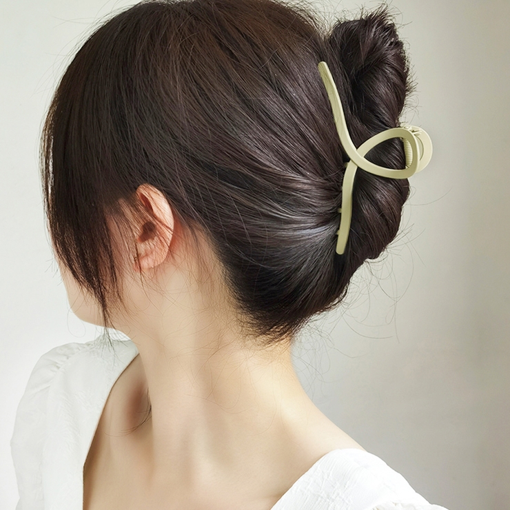 ヘアクリップ 大きめ ヘアアクセサリー[品番：AGCW0003647]｜SUNSHINE