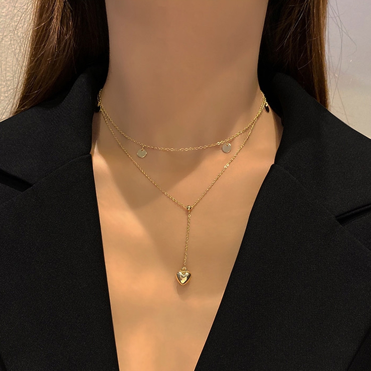 ハート2連 チェーンネックレス レディース 品番 Ii Miniministore ミニミニストア のレディース ファッション通販 Shoplist ショップリスト ハート2連 チェーンネックレス レディース 品番 Ii Miniministore ミニミニストア のレディース ファッション通販 Shoplist ショップリスト