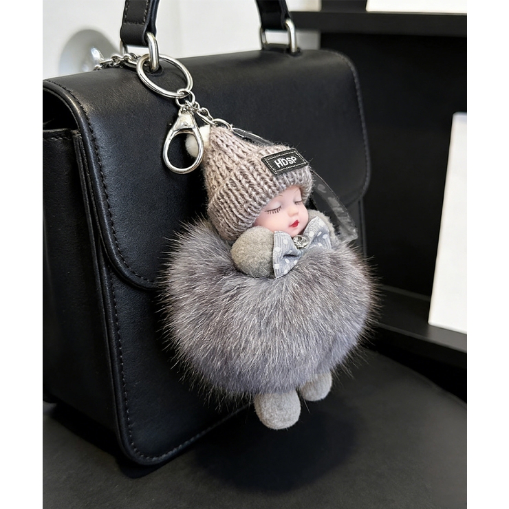 バッグチャーム可愛い赤ちゃんキーホルダー | Miniministore | 詳細画像3 