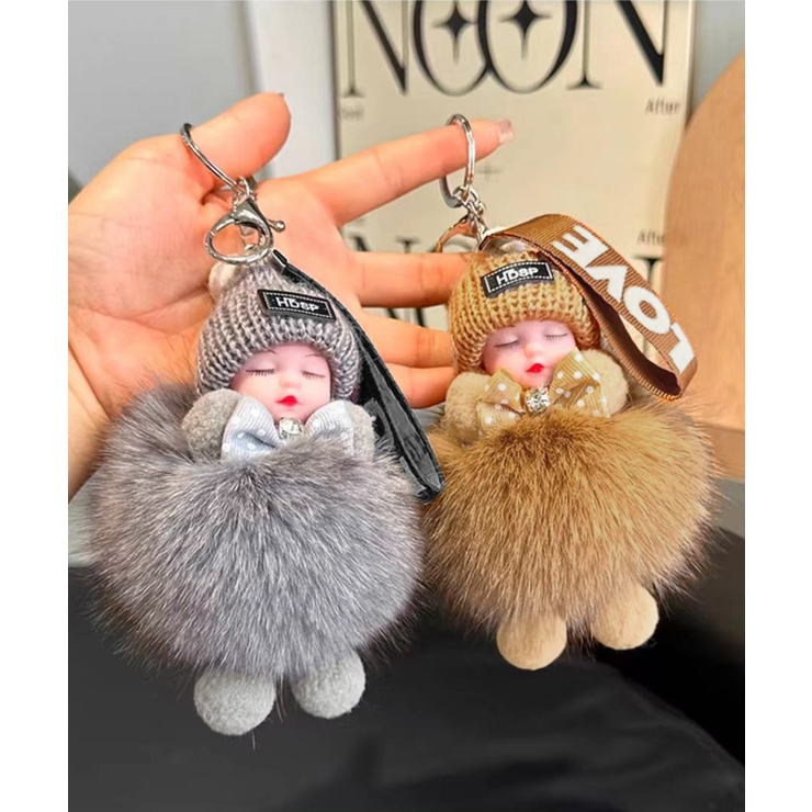 バッグチャーム可愛い赤ちゃんキーホルダー | Miniministore | 詳細画像5 