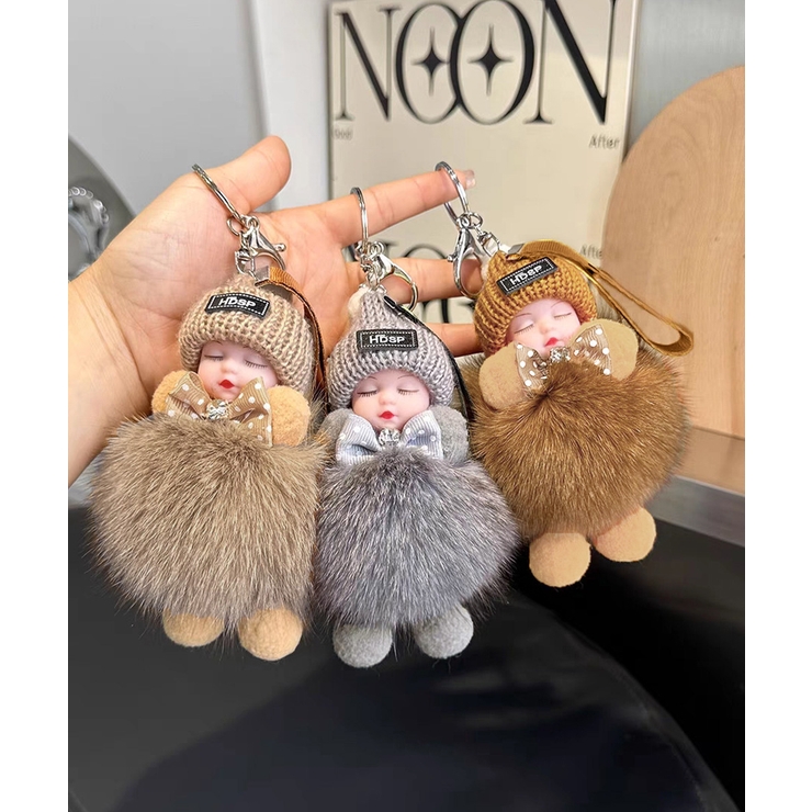 バッグチャーム可愛い赤ちゃんキーホルダー | Miniministore | 詳細画像6 