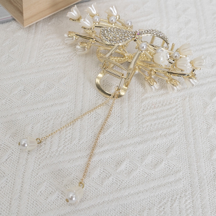 ヘアアクセサリー N ヘアクリップ ゴージャスヘアアクセサリー[品番：II000009924