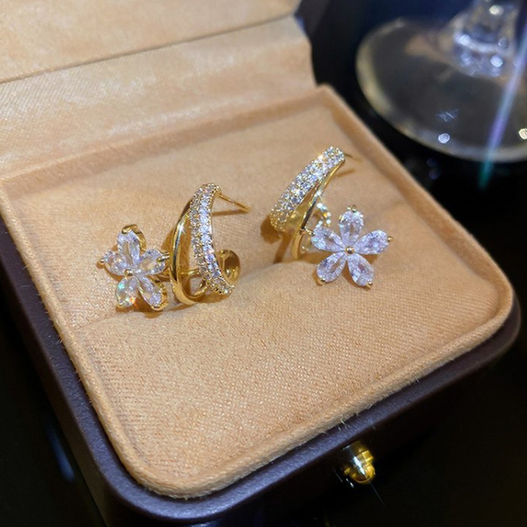ピアス 花モチーフ レディース きらきら | Miniministore | 詳細画像10 