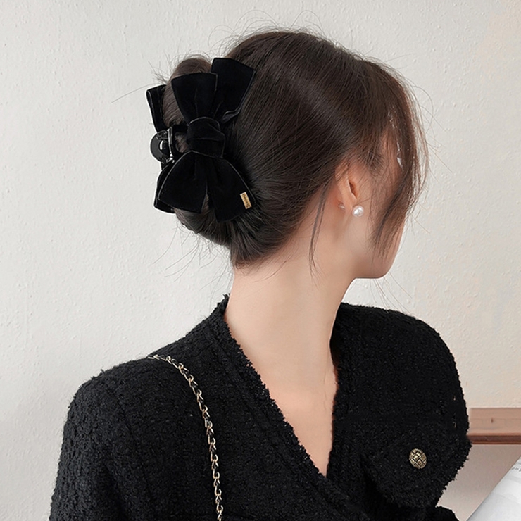 大きめ バンスクリップリボン レディース | Miniministore | 詳細画像5 