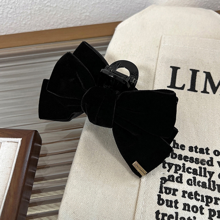 大きめ バンスクリップリボン レディース | Miniministore | 詳細画像7 