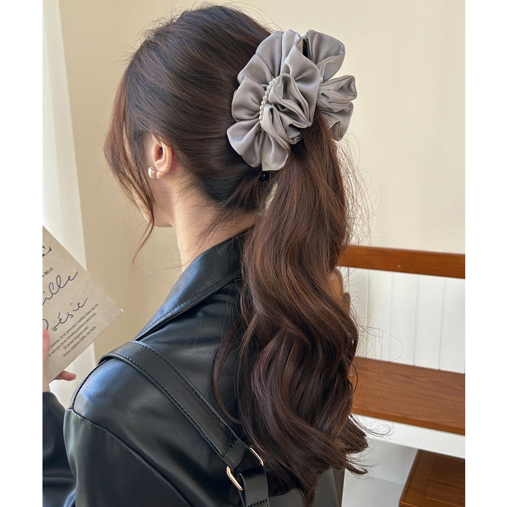 パールバナナクリップサテン風ヘアクリップ | Miniministore | 詳細画像10 
