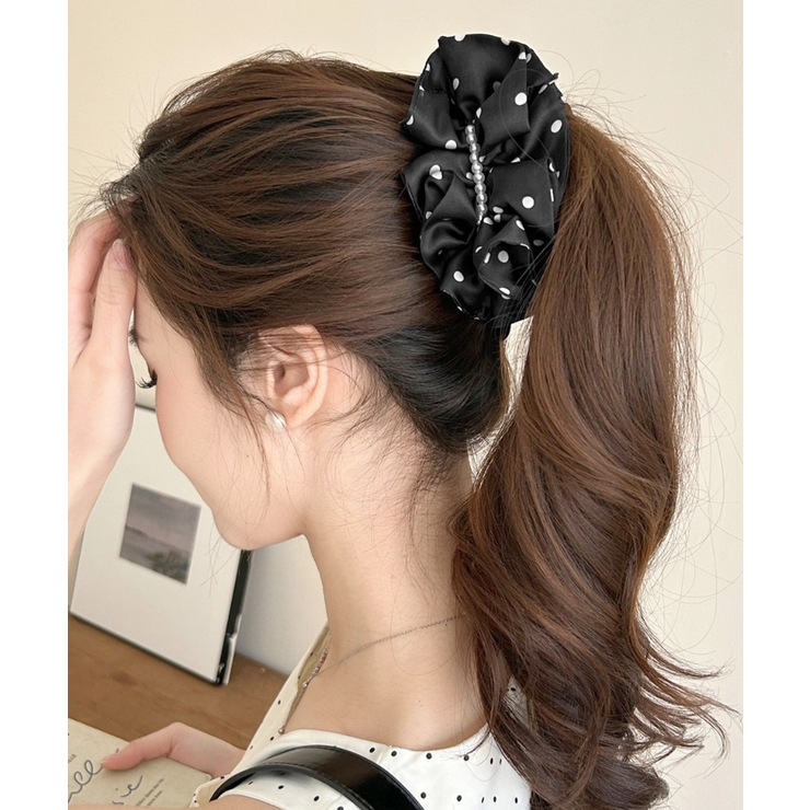 パールバナナクリップサテン風ヘアクリップ | Miniministore | 詳細画像15 
