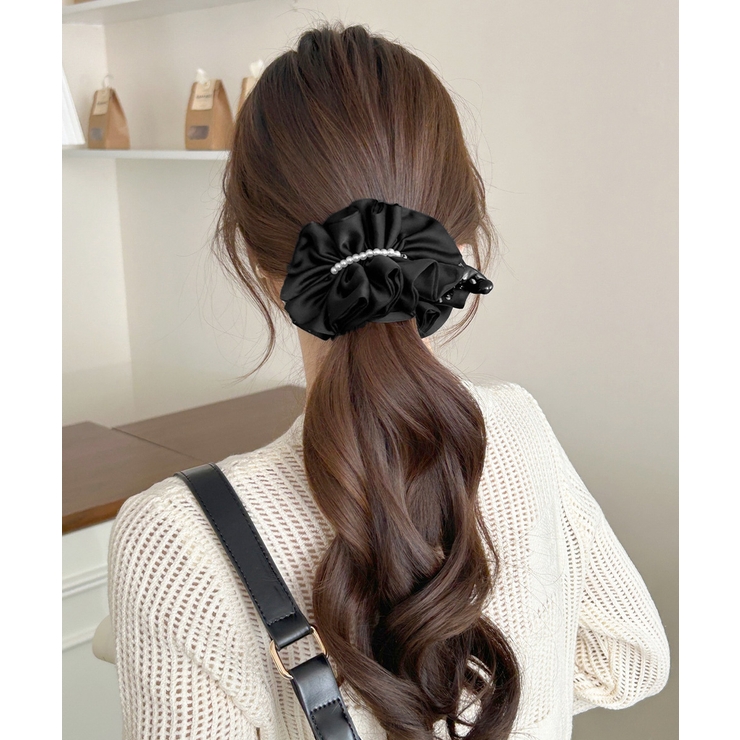 パールバナナクリップサテン風ヘアクリップ | Miniministore | 詳細画像6 