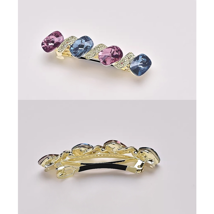 ラインストーンバレッタ 上品ヘアクリップ | Miniministore | 詳細画像11 